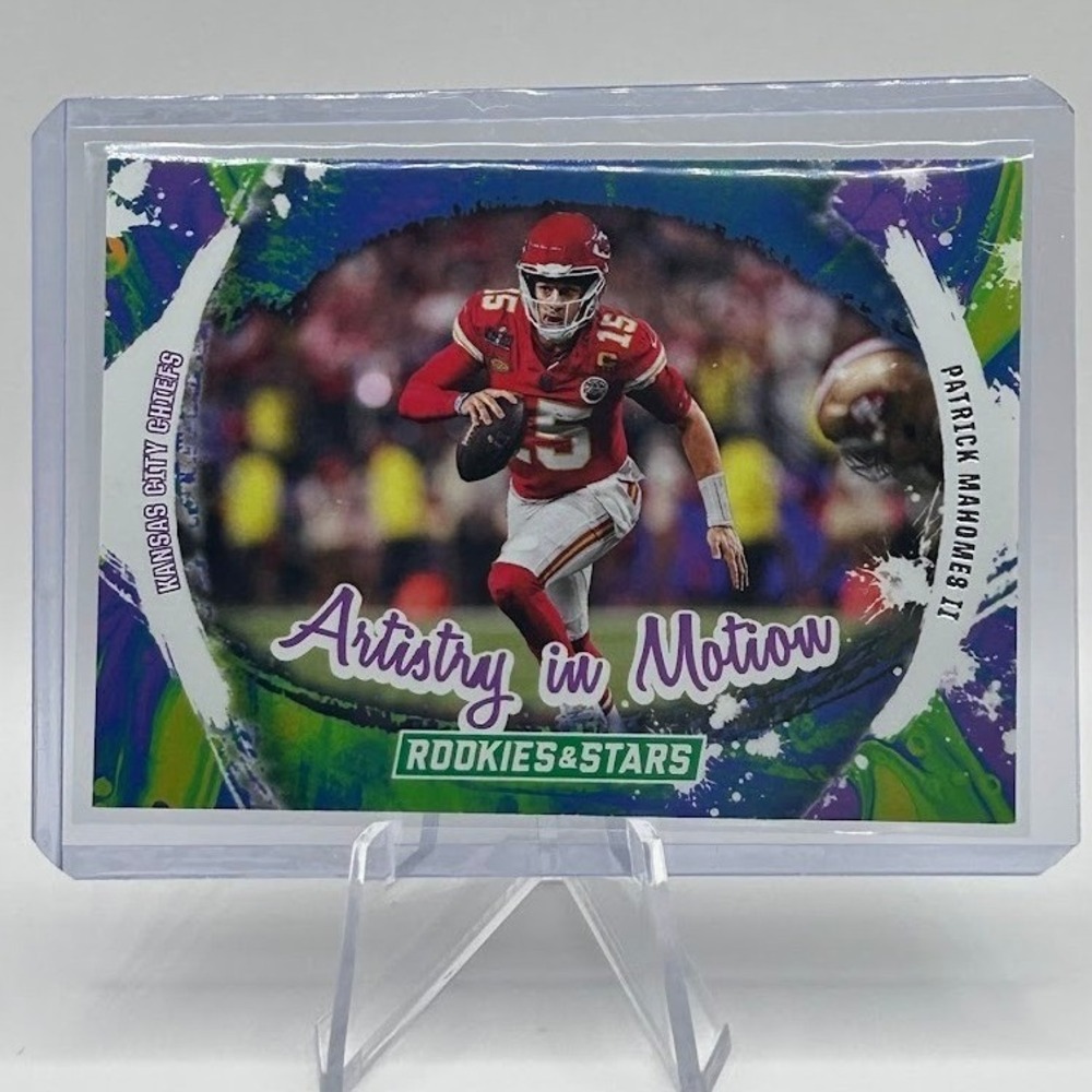Patrick Mahomes II Artistry in Motion 2024 Panini Rookies & Stars AIM-PMS Chiefs